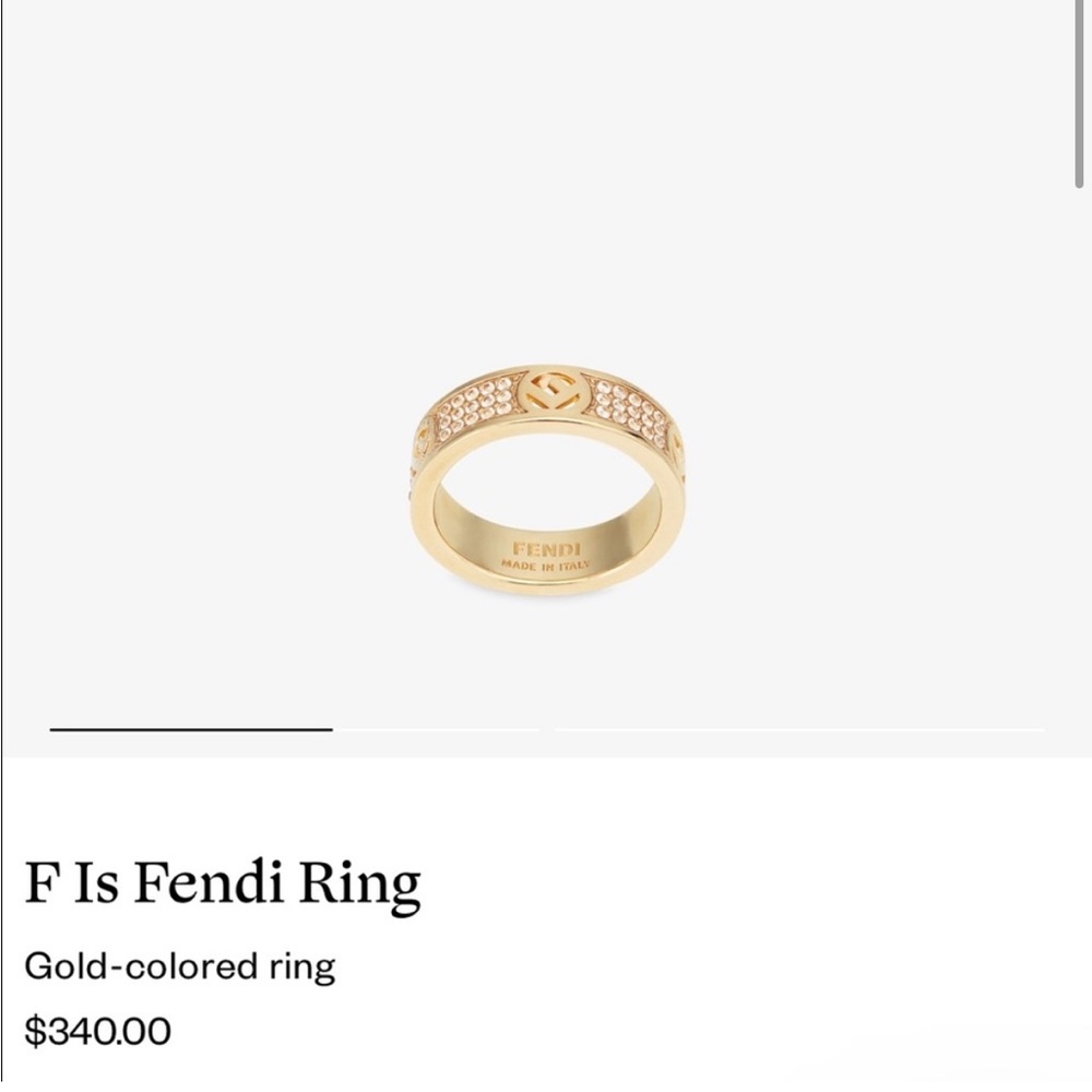 FENDI RING AUTHENTIC